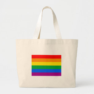 OFFICIËLE GAY PRIDE VLAG GROTE TOTE BAG