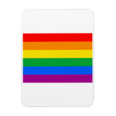 OFFICIËLE GAY PRIDE VLAG MAGNEET (Verticaal)