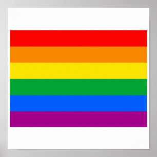 OFFICIËLE GAY PRIDE VLAG POSTER