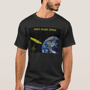 OFFICIËLE, GEAUTOGRAFEERDE "JOE ALIEN" BLACK T, T-SHIRT