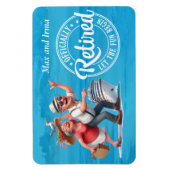 Officiële Gepensioneerde Stateroom Deurmagneet Magneet (Verticaal)