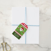 Officiële geschenk van Santa Personalized Cadeaulabel (Met Touw)