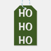 Officiële geschenk van Santa Personalized Cadeaulabel (Achterkant)