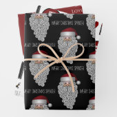 Officiële geschenk van Santa Personalized Inpakpapier Vel (In situ)