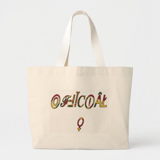 Officiële geschenken van het Vrouw Hakuna Matata.p Grote Tote Bag (Voorkant)