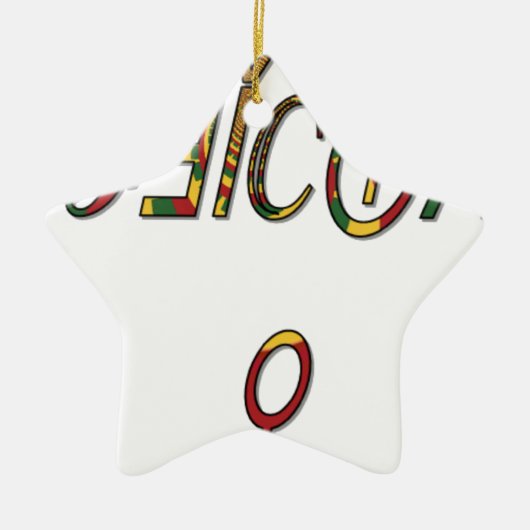 Officiële geschenken van het Vrouw Hakuna Matata.p Keramisch Ornament (Voorkant)