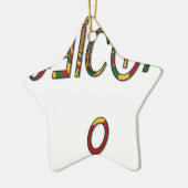 Officiële geschenken van het Vrouw Hakuna Matata.p Keramisch Ornament (Links)