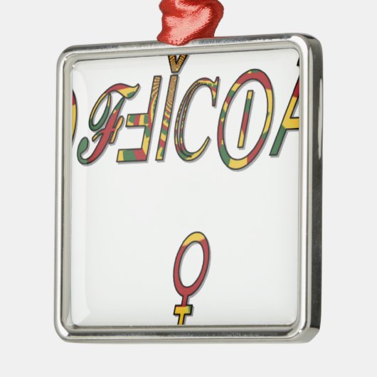 Officiële geschenken van het Vrouw Hakuna Matata.p Metalen Ornament (Links)