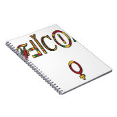 Officiële geschenken van het Vrouw Hakuna Matata.p Notitieboek (Rechterzijde)