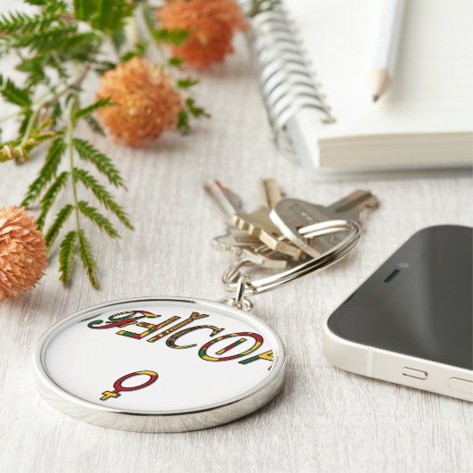 Officiële geschenken van het Vrouw Hakuna Matata.p Sleutelhanger (Zijkant)