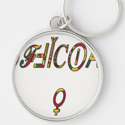 Officiële geschenken van het Vrouw Hakuna Matata.p Sleutelhanger (Voorkant)