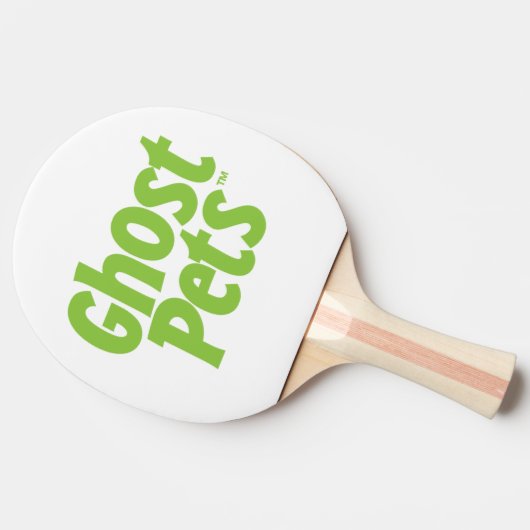 Officiële Ghost Pets Pingpong Paddle Tafeltennisbatje (Zijkant)