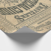 Officiële gids voor reizigers 60ld Ontkoppelen Pos Cadeaupapier (Hoek)