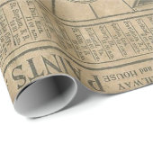 Officiële gids voor reizigers 60ld Ontkoppelen Pos Cadeaupapier (Rol Hoek)