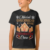 Officiële Gingerbrood House Construction Crement G T-shirt (Voorkant)