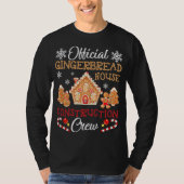 Officiële Gingerbrood House Construction Crement G T-shirt (Voorkant)