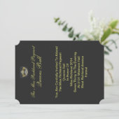 Officiële Gold Crown Invitation II Kaart (Staand voorkant)