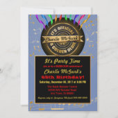 Officiële Golden Oldie Party Uitnodiging (Voorkant)