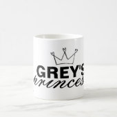 Officiële grijze Princesa-Mok Koffiemok (Center)
