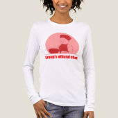 Officiële Groepschef Grappige Kookcitaat Tri-Blend Shirt (Voorkant volledig)