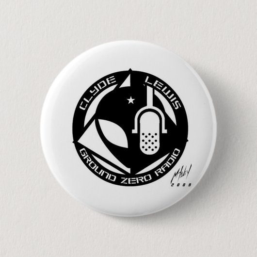 Officiële Grond Zero Products! Ronde Button 5,7 Cm (Voorkant)