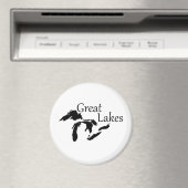 Officiële Grote Meren Magnet (Insitu (Vaatwasser))