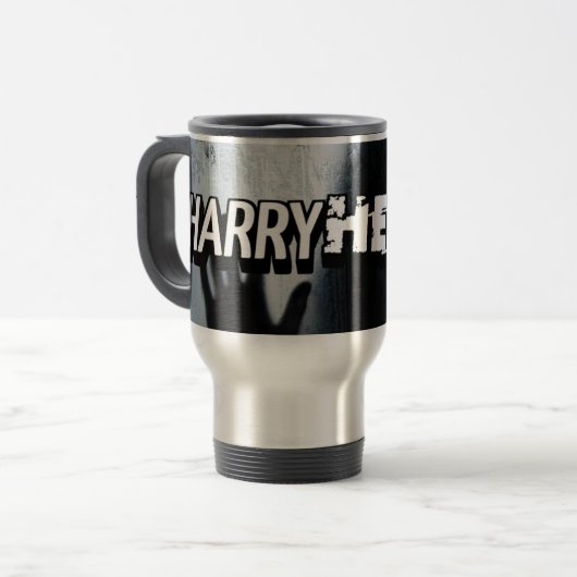 Officiële Harry Heads koffie mok pat 2 (Voorkant links)