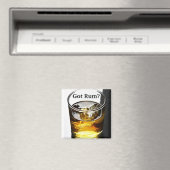 Officiële "Heb je rum?" Op de rotsmagneet Magneet (Insitu (Vaatwasser))