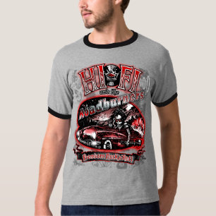 Officiële "HI FI & THE ROADBURNERS" T-shirt