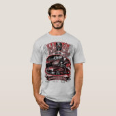 Officiële "HI FI & THE ROADBURNERS" T-shirt (Voorkant volledig)