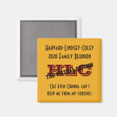 Officiële HLC Reunion Magnet uit 2020 (Voorkant / Achterkant)