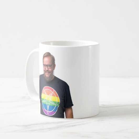 Officiële Homo Satanis-Mok Koffiemok (Voorkant links)