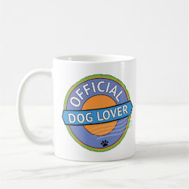 Officiële hondenliefhebber    koffiemok
