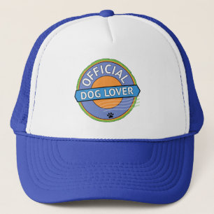 Officiële hondenliefhebber trucker pet