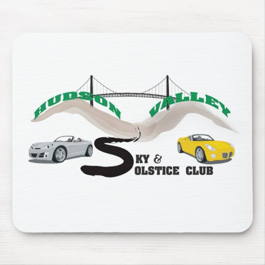 Officiële Hudson Valley Club Mousepad Muismat (Voorkant)