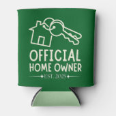 Officiële huiseigenaar Est. 2025 Trotse eerste tim Blikjeskoeler (Voorkant)