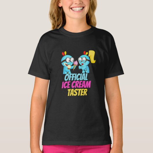 Officiële Ice Cream Taster T-shirt (Voorkant)