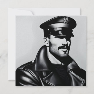 Officiële Iconische LGBTQ Gay Leather Daddy Biker 