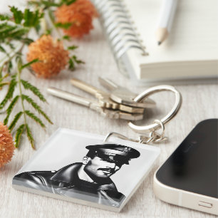 Officiële Iconische LGBTQ Gay Leather Daddy Biker  Sleutelhanger