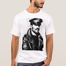 Officiële Iconische LGBTQ Gay Leather Daddy Biker 