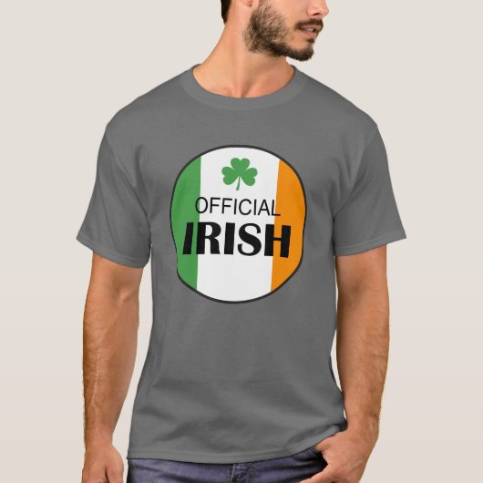 Officiële Iers T-shirt St Patrick's Day T-shirt (Voorkant)