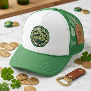 Officiële Ierse Drank Team St. Patrick's Dag Hoed Trucker Pet