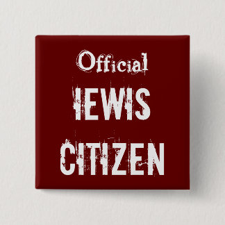Officiële IEWIS Citizen Vierkante Button 5,1 Cm