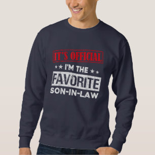 Officiële ik ben de favoriete zoon in de wet trui