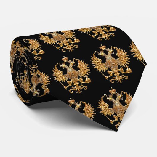 Officiële imperial Russian Society Necktie Stropdas (Opgerold)
