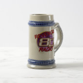 Officiële inkomsten van de 80s Radio stein Bierpul (Voorkant rechts)