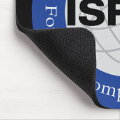 Officiële ISFCE Mousepad - zwart Muismat (Hoek)