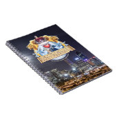 Officiële Jackson Family Crest Notebook Notitieboek (Rechterzijde)