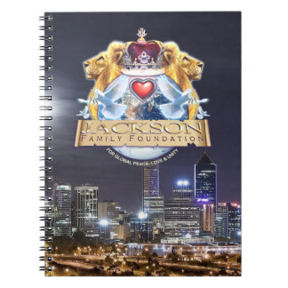 Officiële Jackson Family Crest Notebook Notitieboek