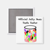 Officiële jelly Bean Taste Tester Magneet (Voorkant / Achterkant)